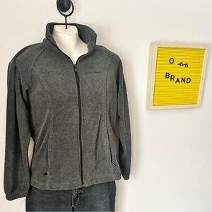 Columbia Charcoal Fleece Jacket